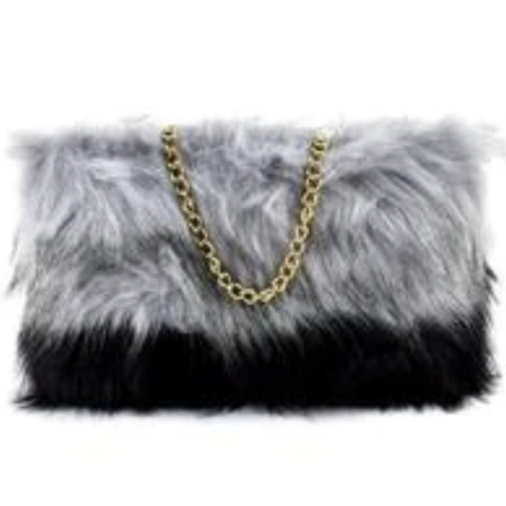 Faux Fur Purse